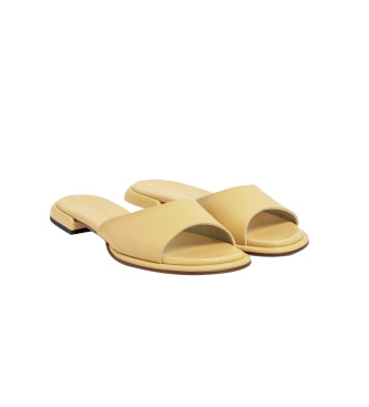 Neosens Żółte skórzane sandały Spade S3153
