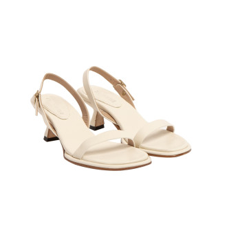 Neosens Leather shoes S3164 beige -Heel height 6cm