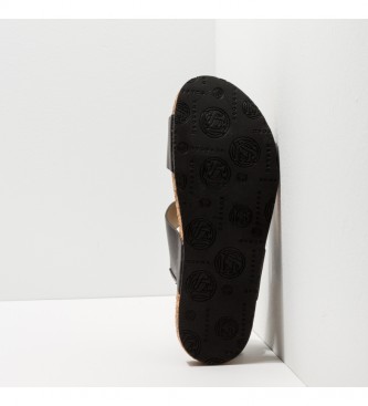 Neosens Leren sandalen S3190 Rondo zwart