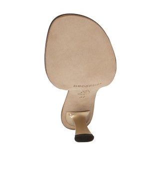 Neosens Lder sandaler S3194 Nappa Champagne -Hlhjd: 8cm