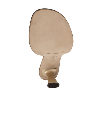Neosens S3194 Sandali in pelle nappa panna - altezza tacco: 8 cm