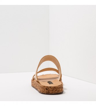 NEOSENS Leather sandals S3210 Tardana wood