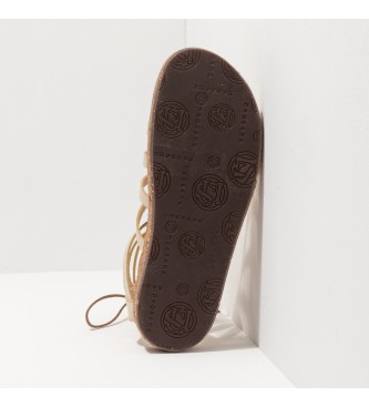 Neosens Leather sandals S3211 Tardana Beig