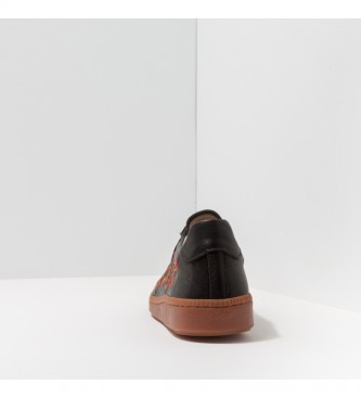 Neosens Sapatos de couro  Montone Black Trebbiano preto