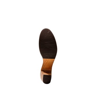 Neosens Lder sandaler S3263 St.laurent beige -Hjd klack 8cm