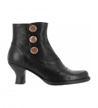 Neosens Ankle boots S661 Montone black -Height heel: 6,5cm