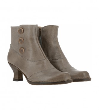 Neosens Ankle boots S661 Montone taupe -heel height: 6.5cm