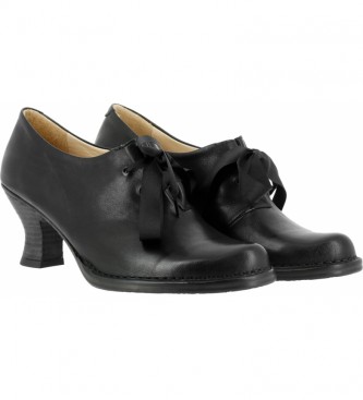 Neosens Rococo S678 zwart leren schoenen -Hoogte hak: 6,5 cm