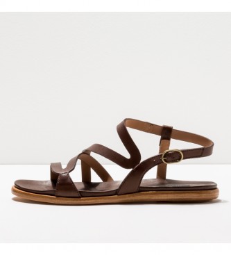 NEOSENS Brown leather sandals S948