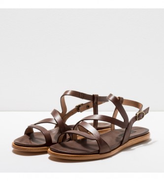 NEOSENS Brown leather sandals S948
