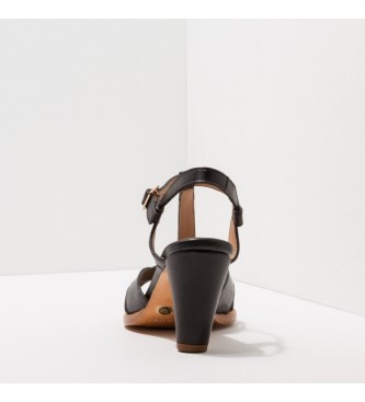 Neosens S968 Montua sandali in pelle nera -Altezza tacco: 7,5cm-