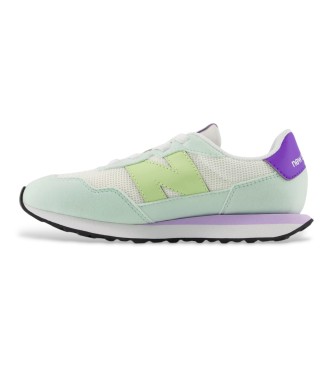 New Balance Tr�ningsskor 237 Bungee Lace vit, gr�n