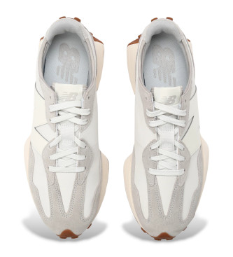 New Balance Baskets en cuir 327 blanc