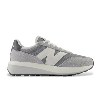 New Balance Leather Sneakers 370 grey