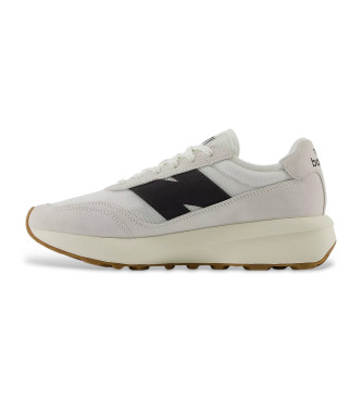 New Balance Leather Sneakers 370 white