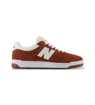 New Balance Sneakers in pelle marrone 480P