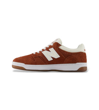 New Balance Sneakers in pelle marrone 480P