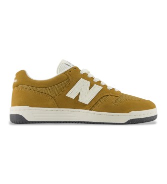 New Balance Zapatillas de Piel 480P mostaza