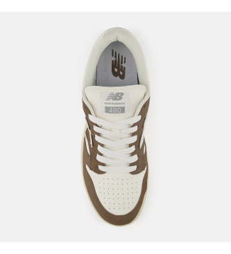 New Balance Ledersneaker 480P braun