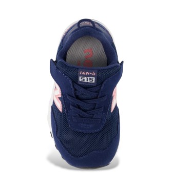New Balance 515 Sneakers blu navy con chiusura a strappo