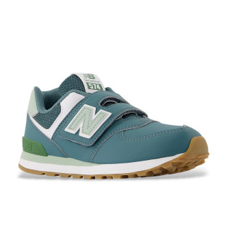 New Balance Trainers 574 Hook & Loop groen