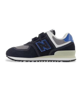 New Balance Shoes 574 Core Hook & Loop blue