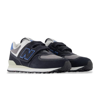 New Balance Shoes 574 Core Hook & Loop blue
