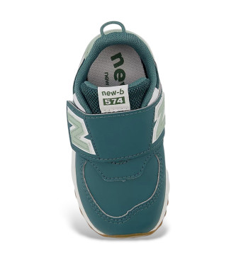 New Balance Schoenen 574 New-B Hook & Loop groen