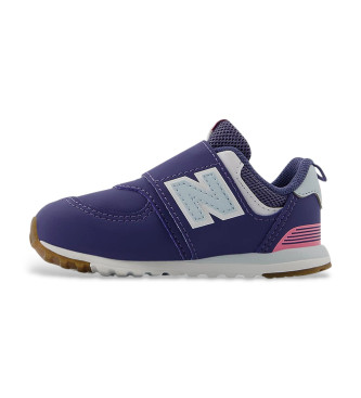 New Balance Trainers 574 New-B Hook & Loop paars
