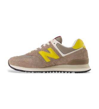 New Balance Brown 574 sneakers