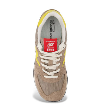 New Balance Brown 574 sneakers