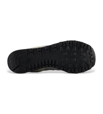 New Balance Tnis de couro 574 cinzento
