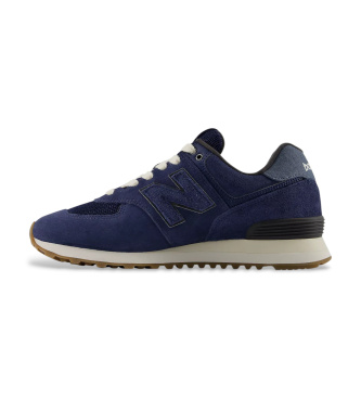 New Balance Leather Sneakers 574 navy