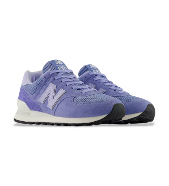 New Balance Sneakers i l�der 574 bl�