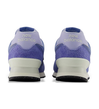 New Balance Sneakers i l�der 574 bl�