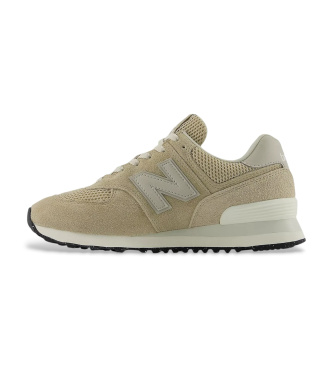 New Balance Leder Turnschuhe 574 beige