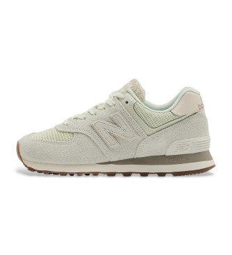 New Balance Sneakers in pelle 574 beige