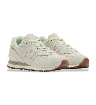 New Balance Sneakers in pelle 574 beige