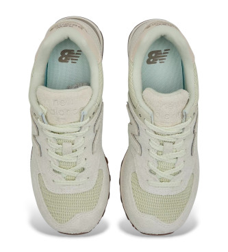 New Balance Sneakers in pelle 574 beige