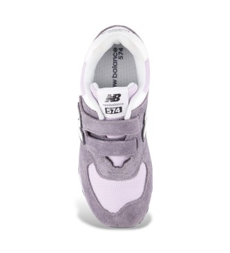 New Balance Zapatillas 574 Hook & Loop gris