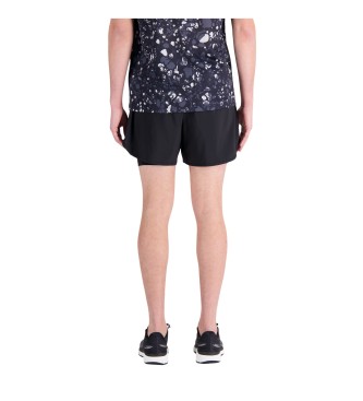 New Balance Accelerate Pacer 2 in 1 Short schwarz