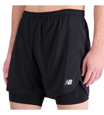 New Balance Accelerate Pacer 2 in 1 Short black