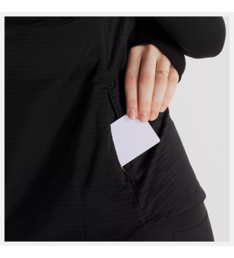 New Balance Athletics Heat Grid 1/2 Zip T-Shirt noir