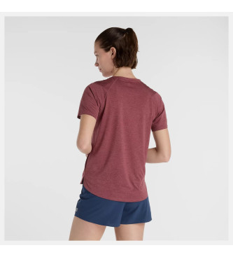 New Balance Atletska majica bordo barve