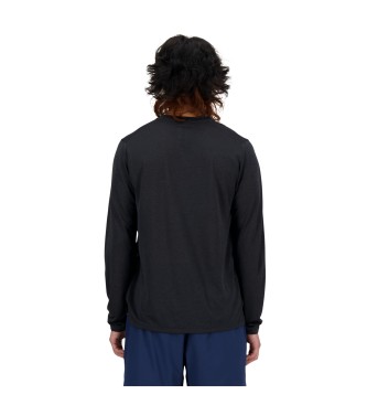 New Balance Camiseta Athletics Long Sleeve negro