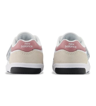 New Balance Sneakers bianche B480 con chiusura a strappo