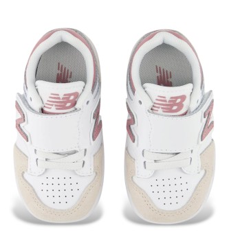 New Balance Sneakers bianche B480 con chiusura a strappo