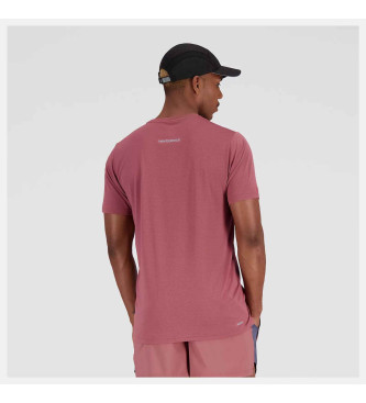 New Balance Accelerate T-shirt pink
