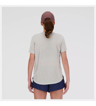 New Balance T-shirt atletiek grijs
