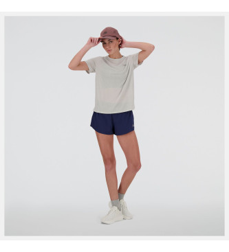 New Balance T-shirt atletiek grijs